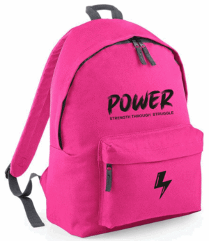 POWER Backpack – Fuchsia/Graphite Grey (18 Litre's)